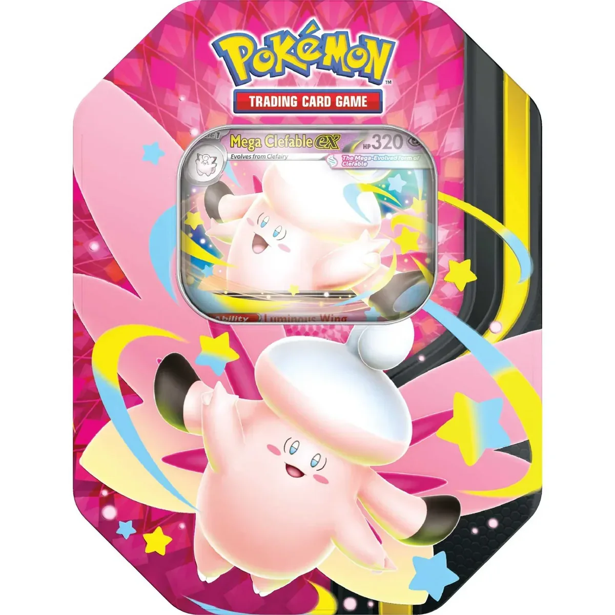 Mega Clefable EX Pokemon TCG Tin