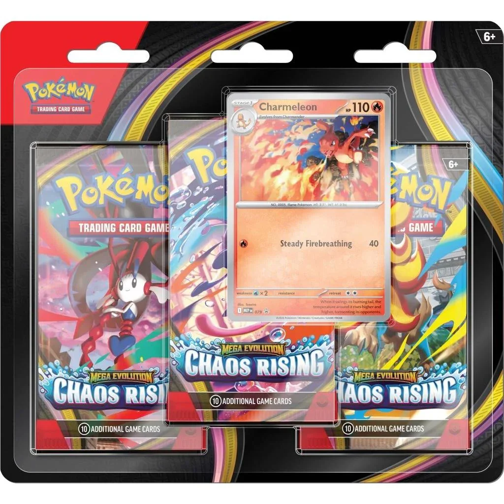 Pokémon Mega Evolution Chaos Rising Trading Card Game Pack