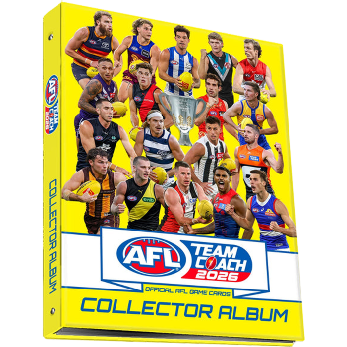 AFL 2026 Teamcoach Trading Cards Collector Album