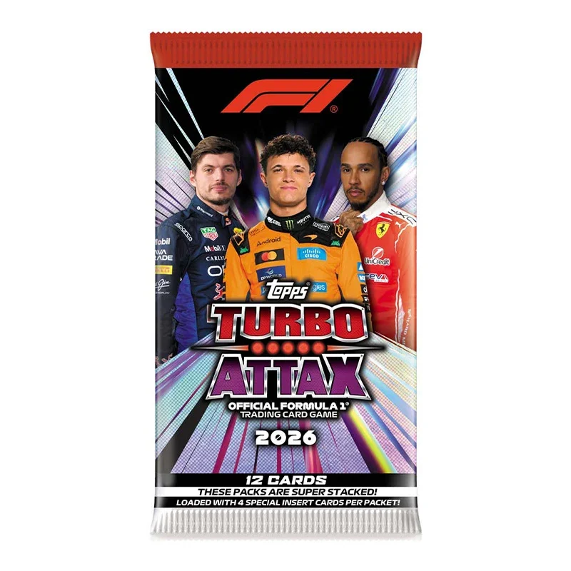 Formula 1 Turbo Attax Trading Card Pack 2026 (1)