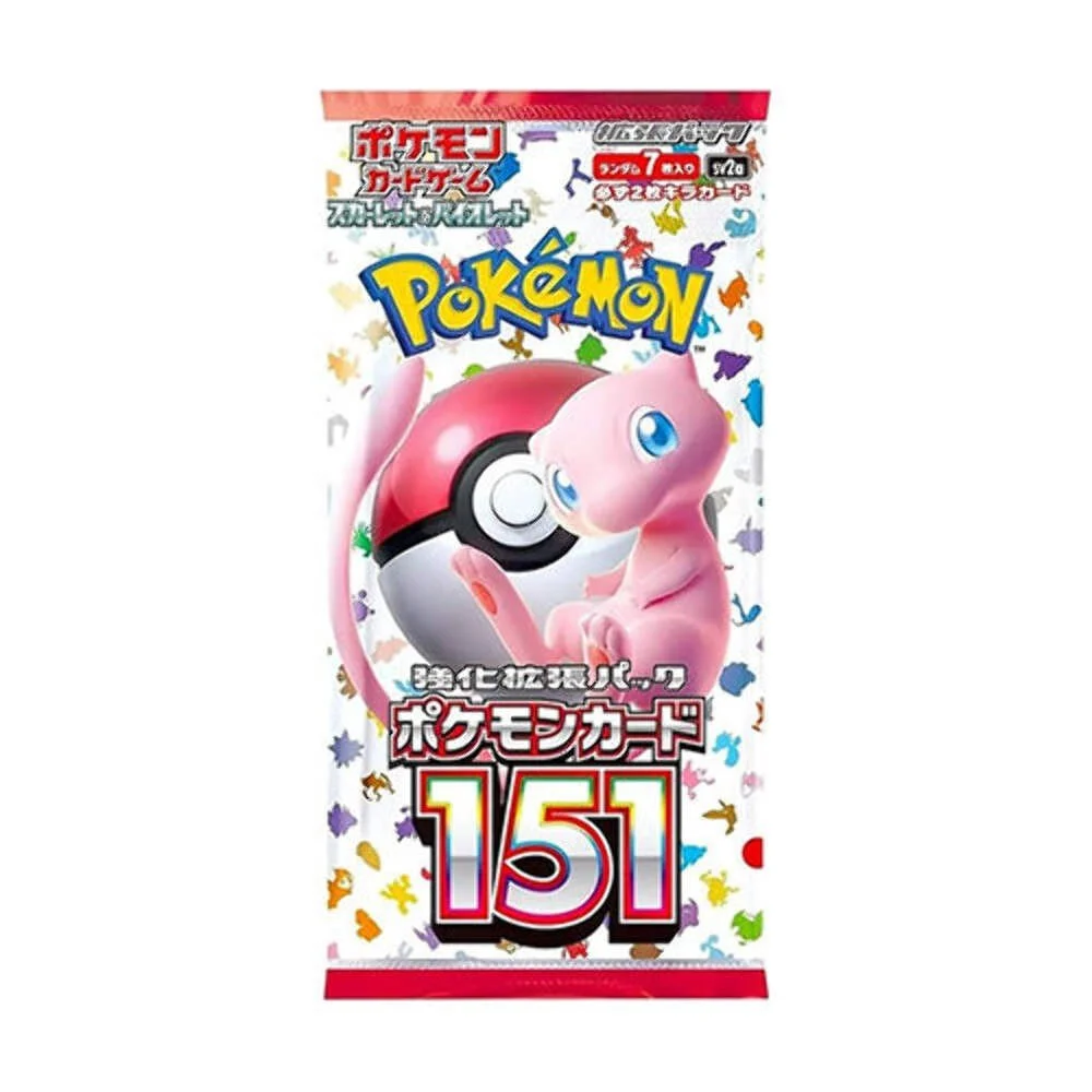 Pokémon 151 Card Booster Pack JAPANESE