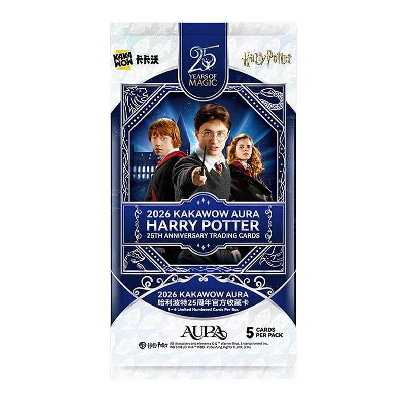 Harry Potter Trading Cards 25th Anniversary Pack - 1 Pack
