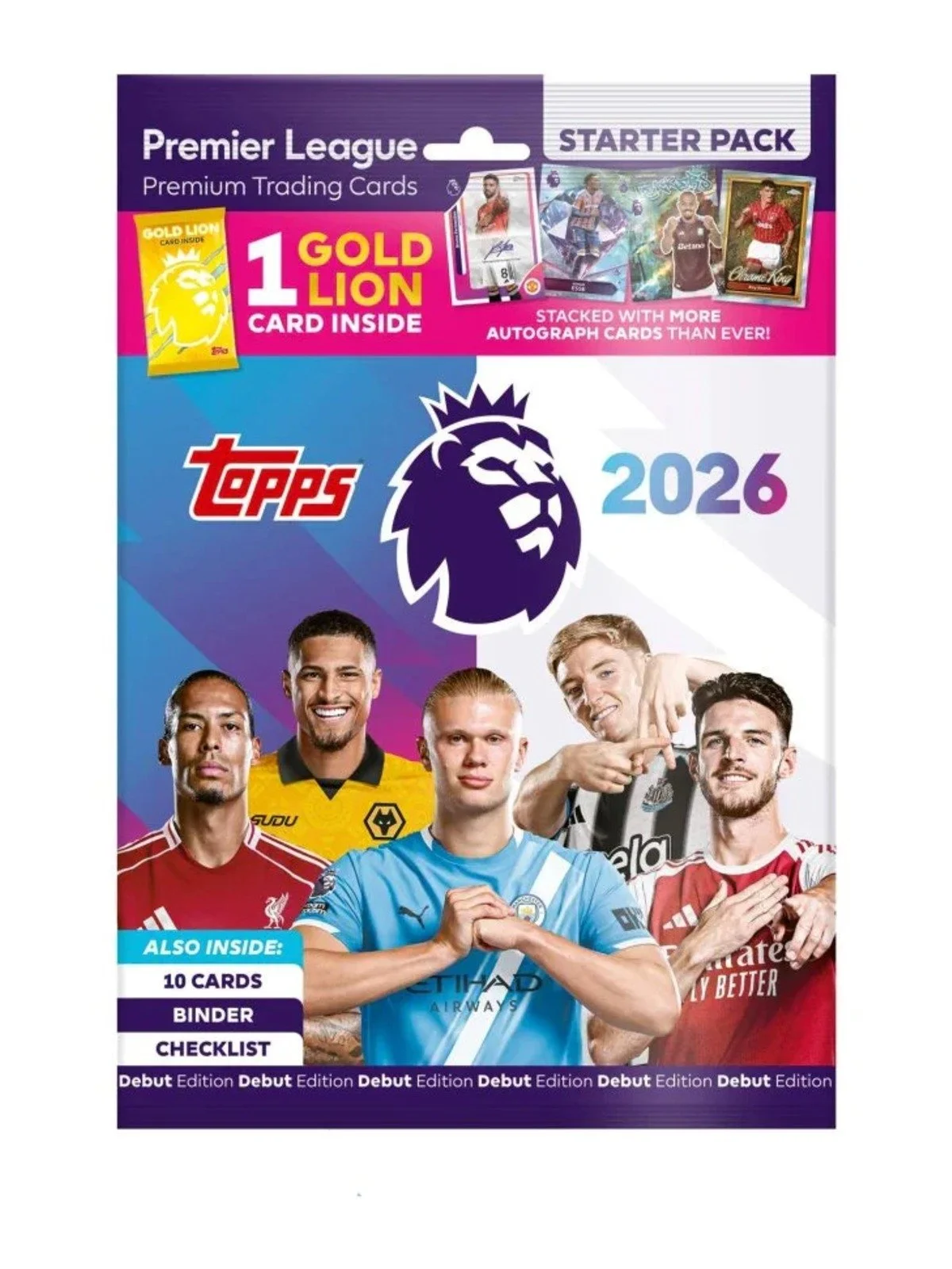 Topps Premier League 2026 Trading Cards Starter Pack (2025/26)