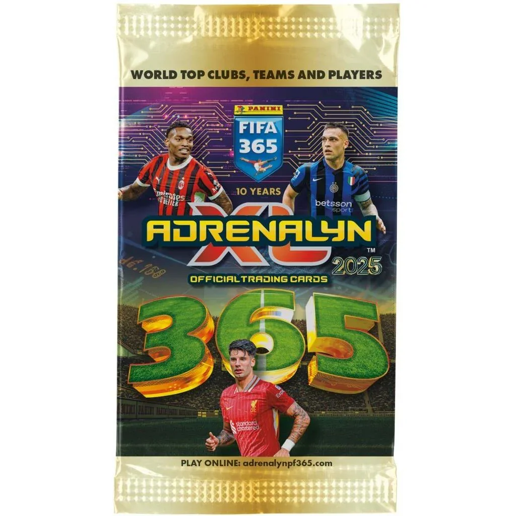 FIFA 365 Panini Adrenalyn XL 2025 Trading Cards