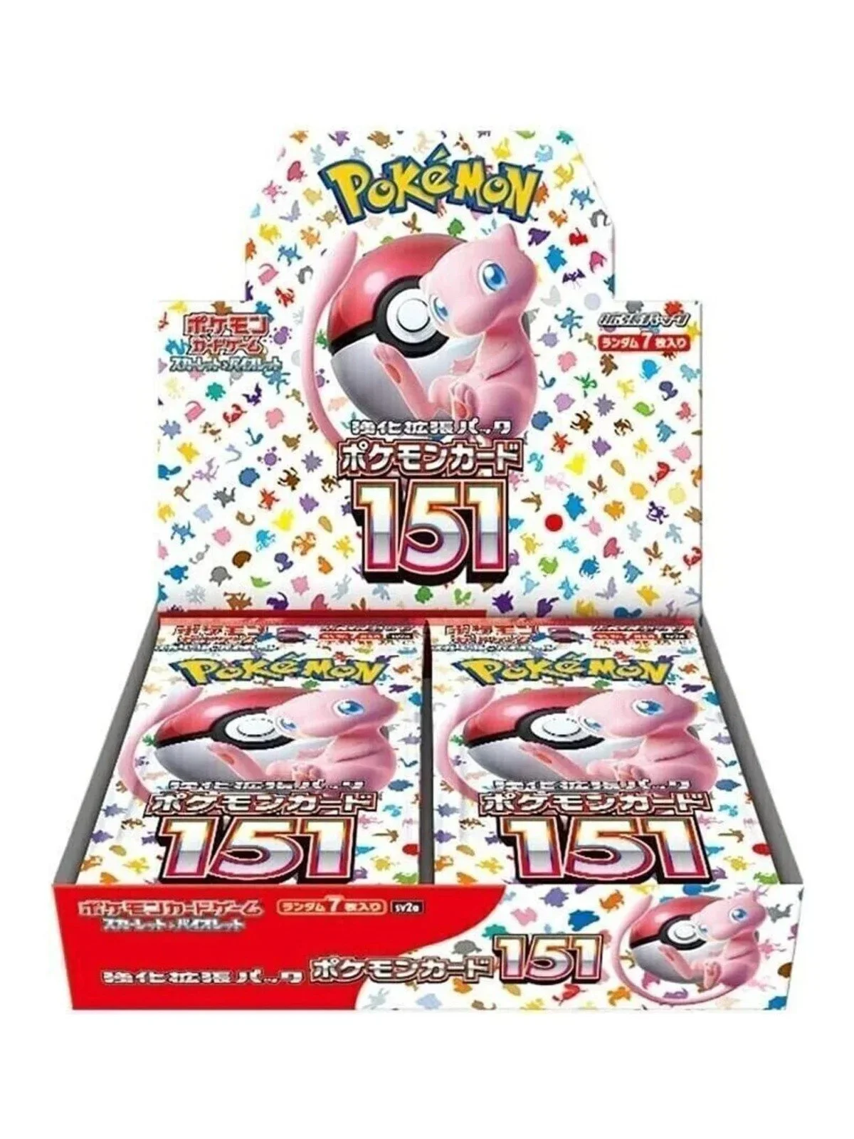 Pokémon Card 151 Booster Box (SV2a) JAPANESE (20 Packs)