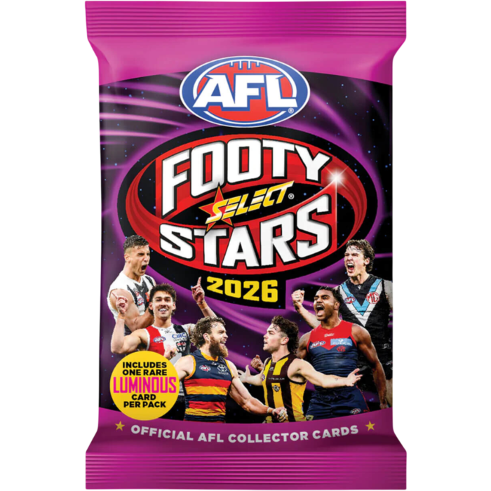 AFL Footy Stars 2026 Collector Cards Pack
