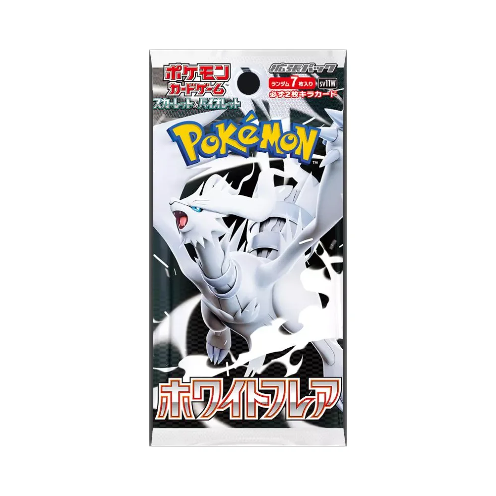 Pokémon White Flare Card Booster Pack JAPANE