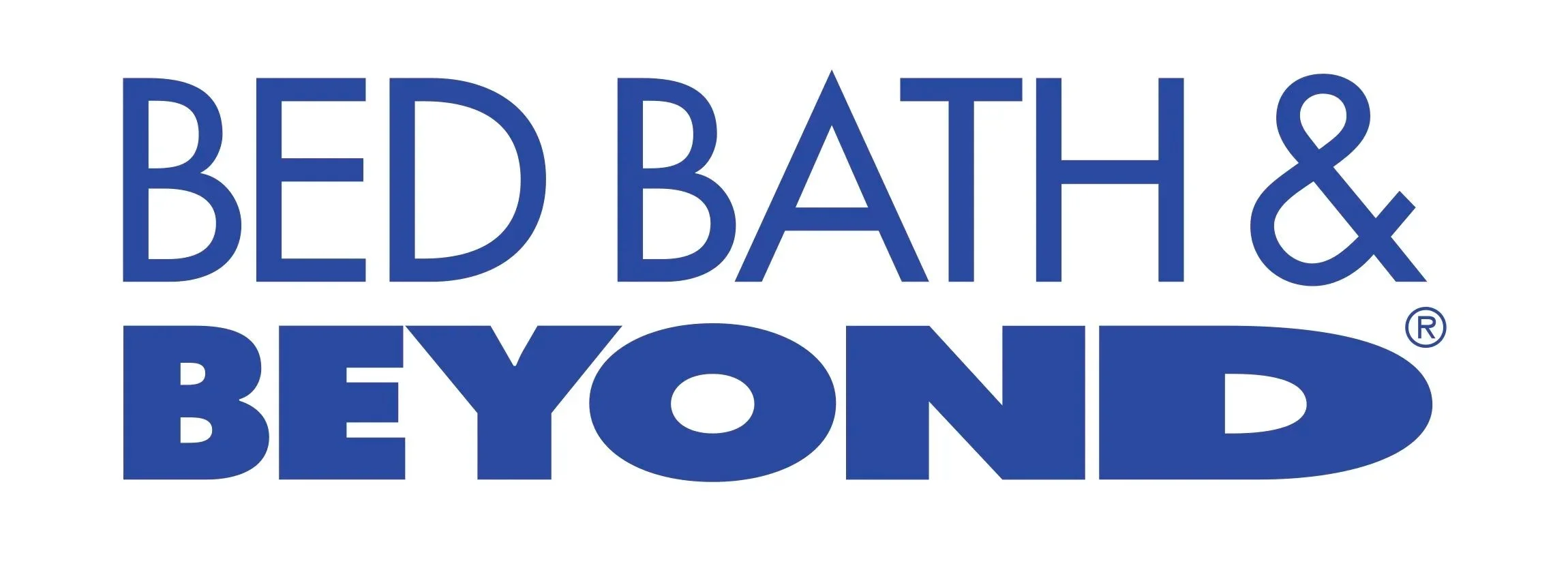 Bed Bath & Beyond logo in blue text on a white background.