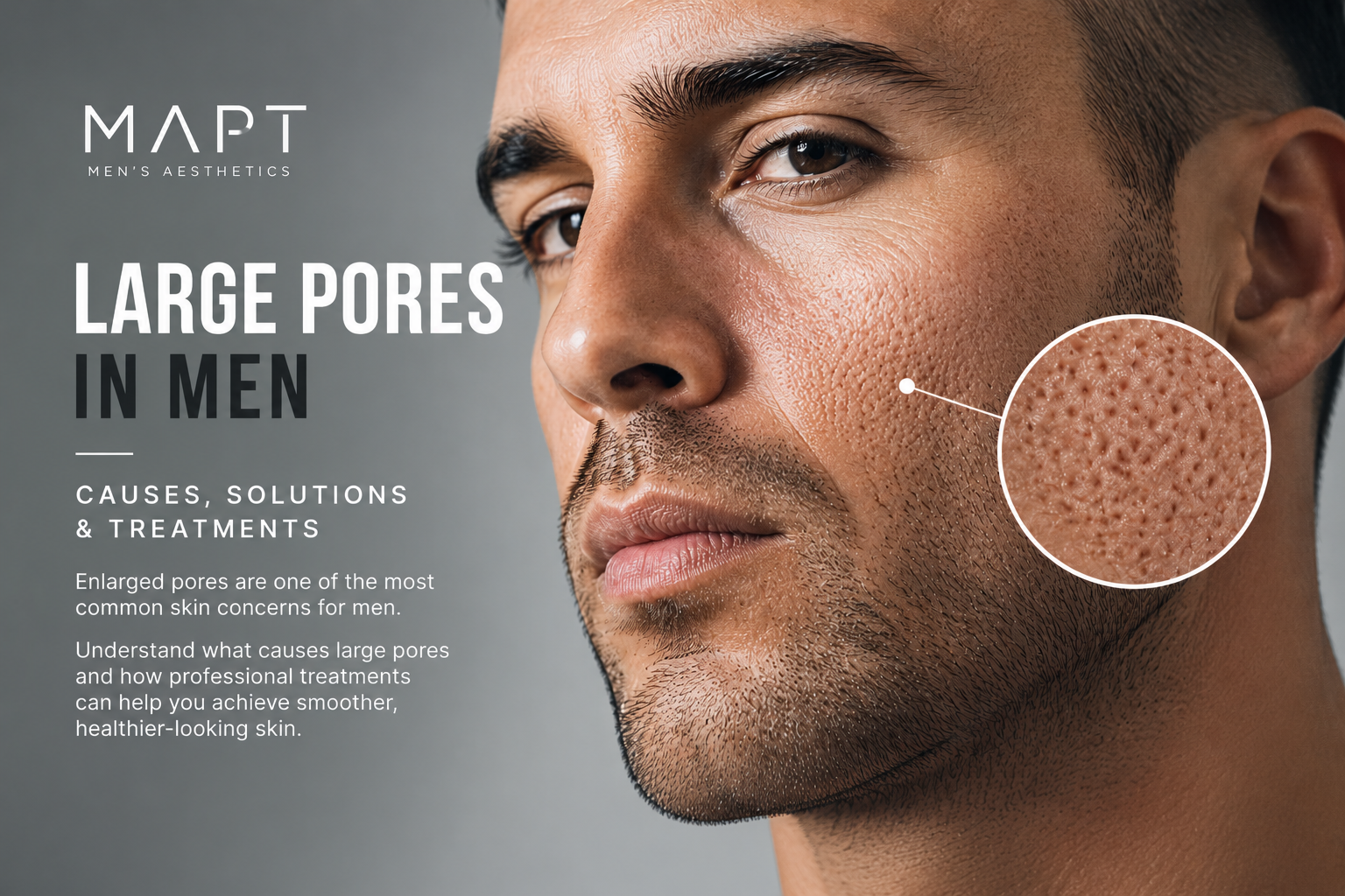 How to Reduce Large Pores in men and What Actually Works