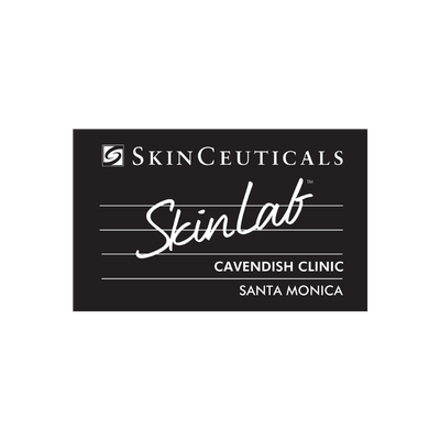 Logo for SkinCeuticals SkinLab at Cavendish Clinic in Santa Monica.