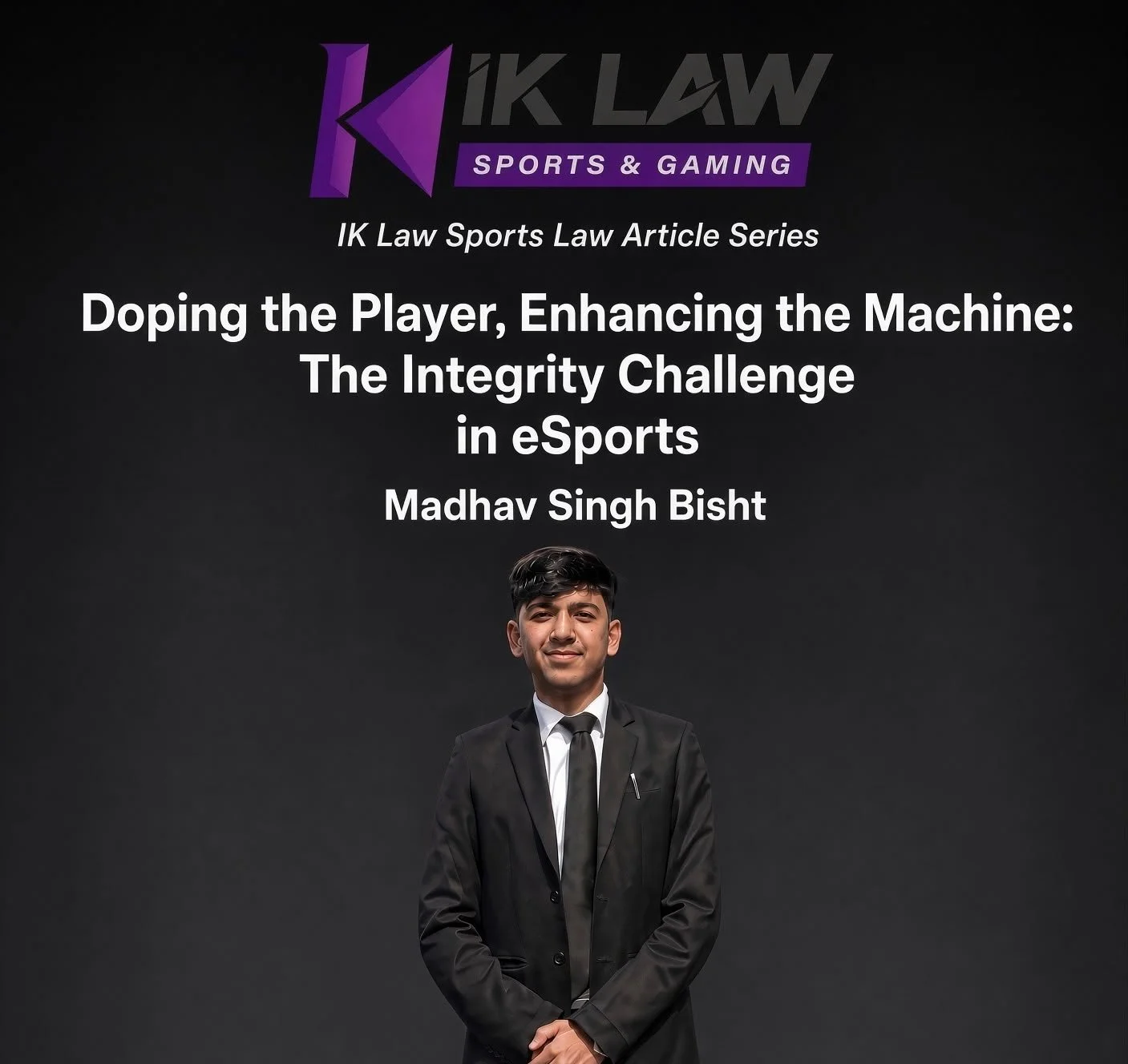 Doping the Player, Enhancing the Machine: The Integrity Challenge in eSports.