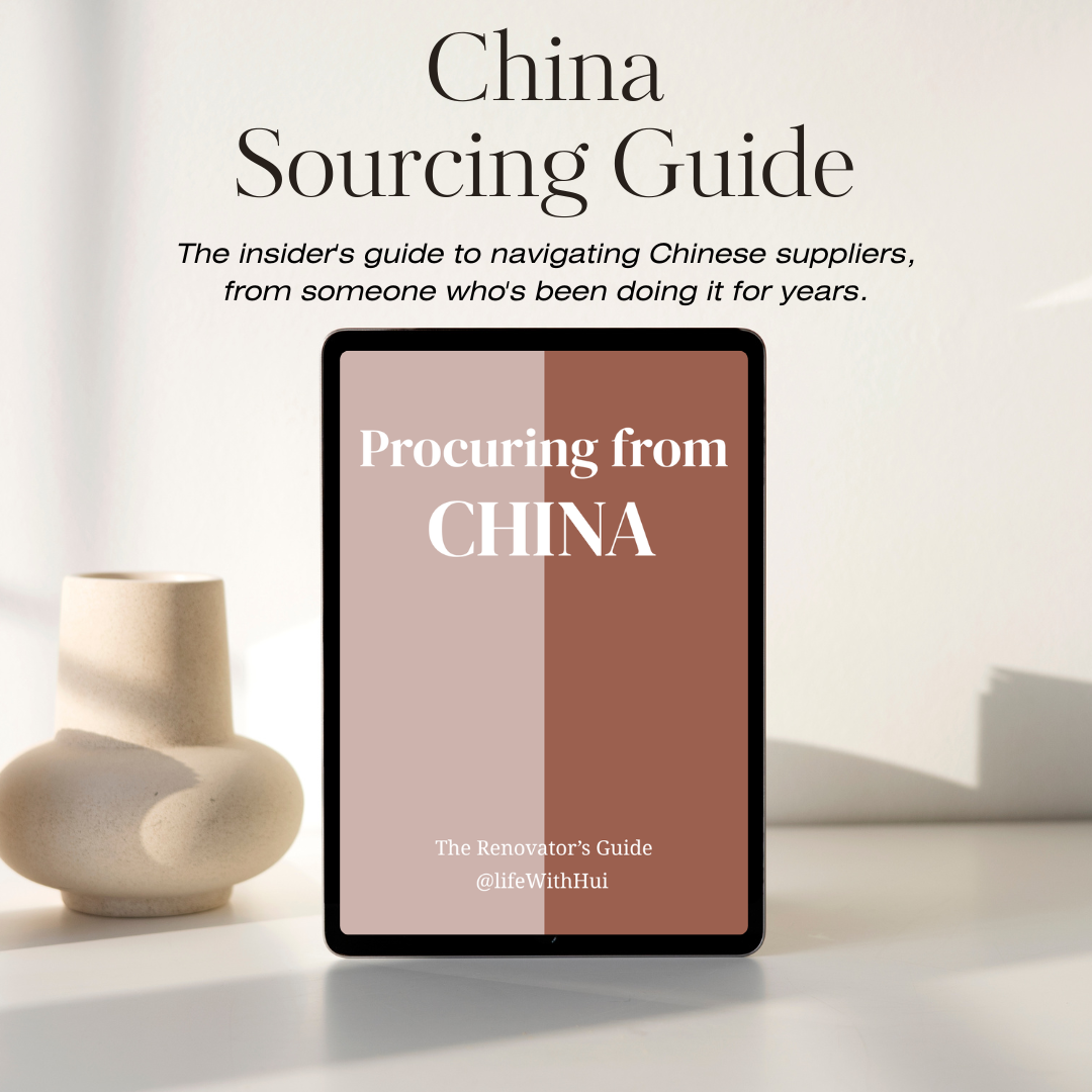Procuring from China: The Renovator's Guide