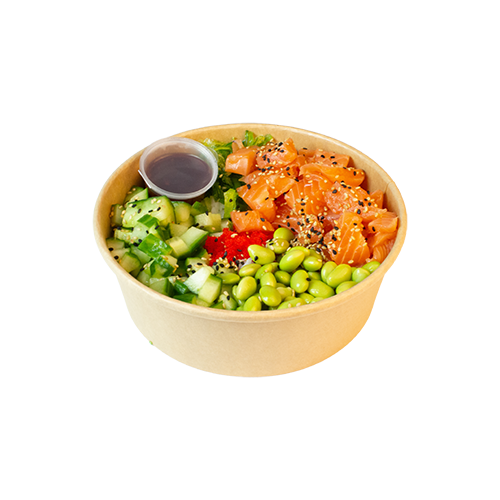 Zalm Poke Bowl (groot)