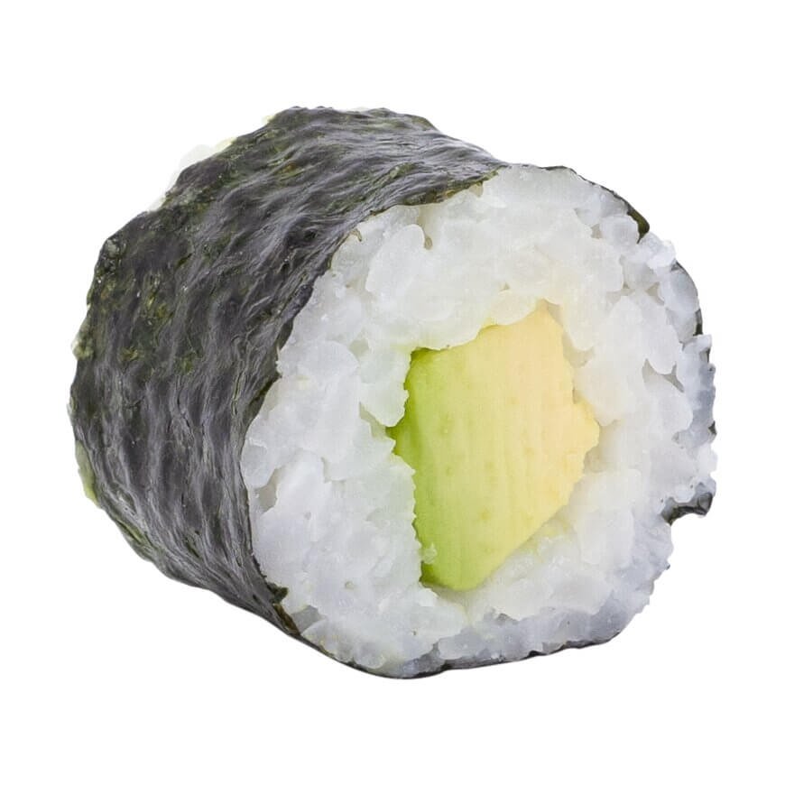 Hosomaki Avocado - Gesneden
