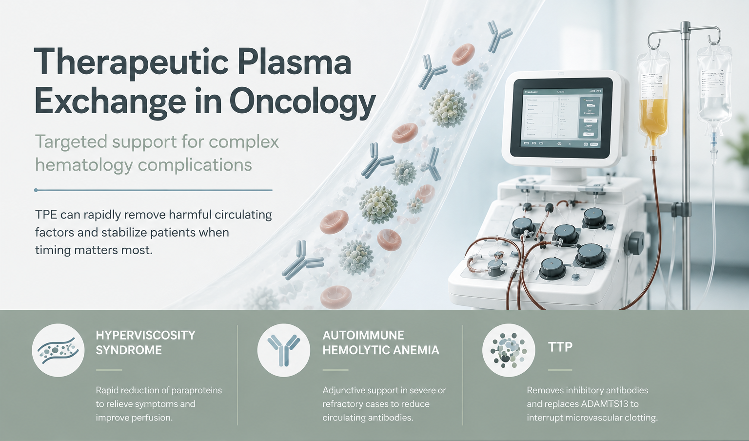 When Therapeutic Plasma Exchange Supports Hematology &amp; Oncology Care