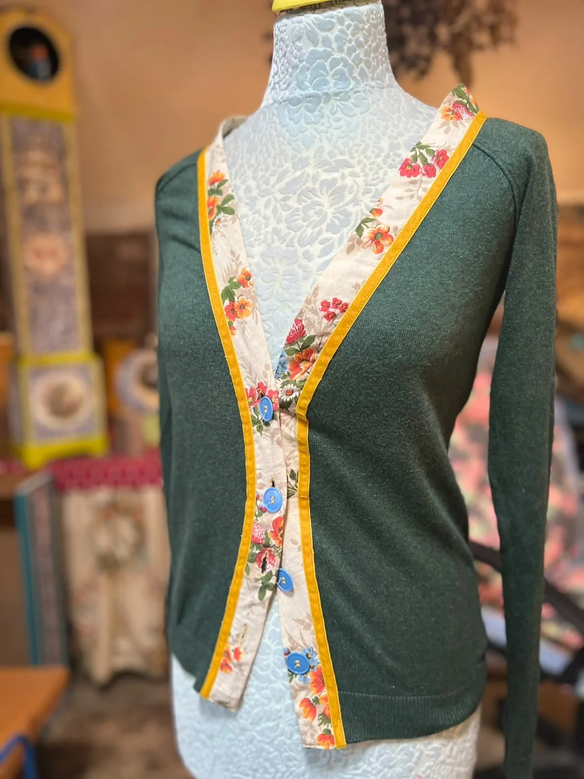Bottle Green Cardigan