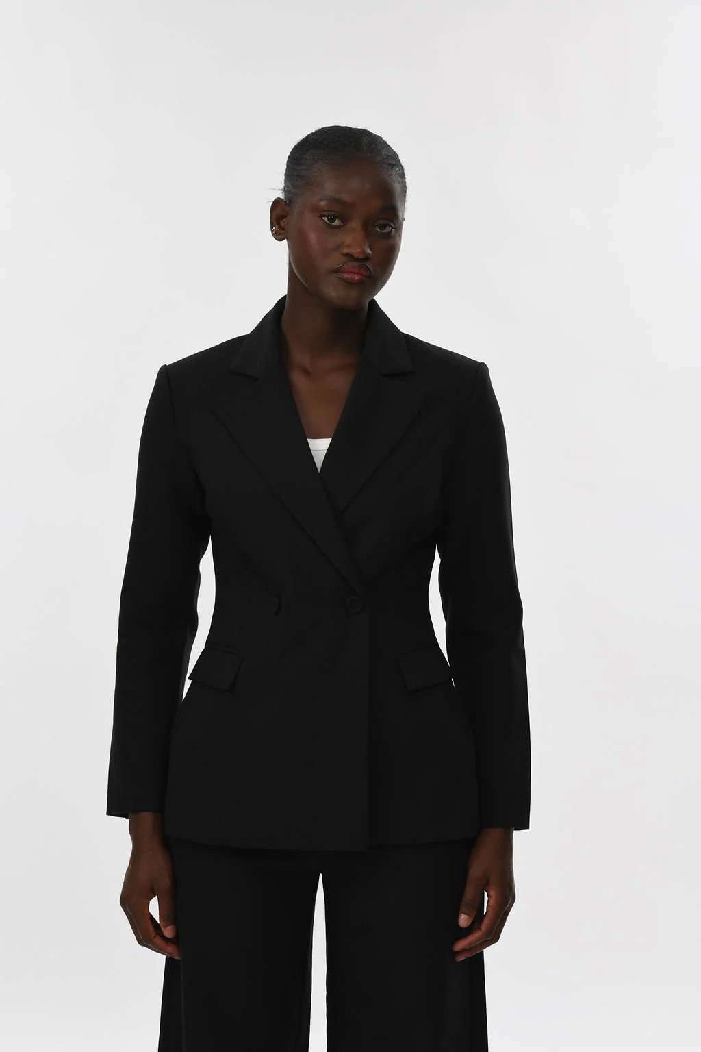 The Black Tailored Blazer
