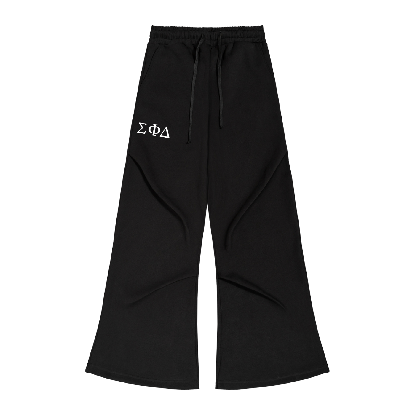 Lettered Wide Leg Sweatpants