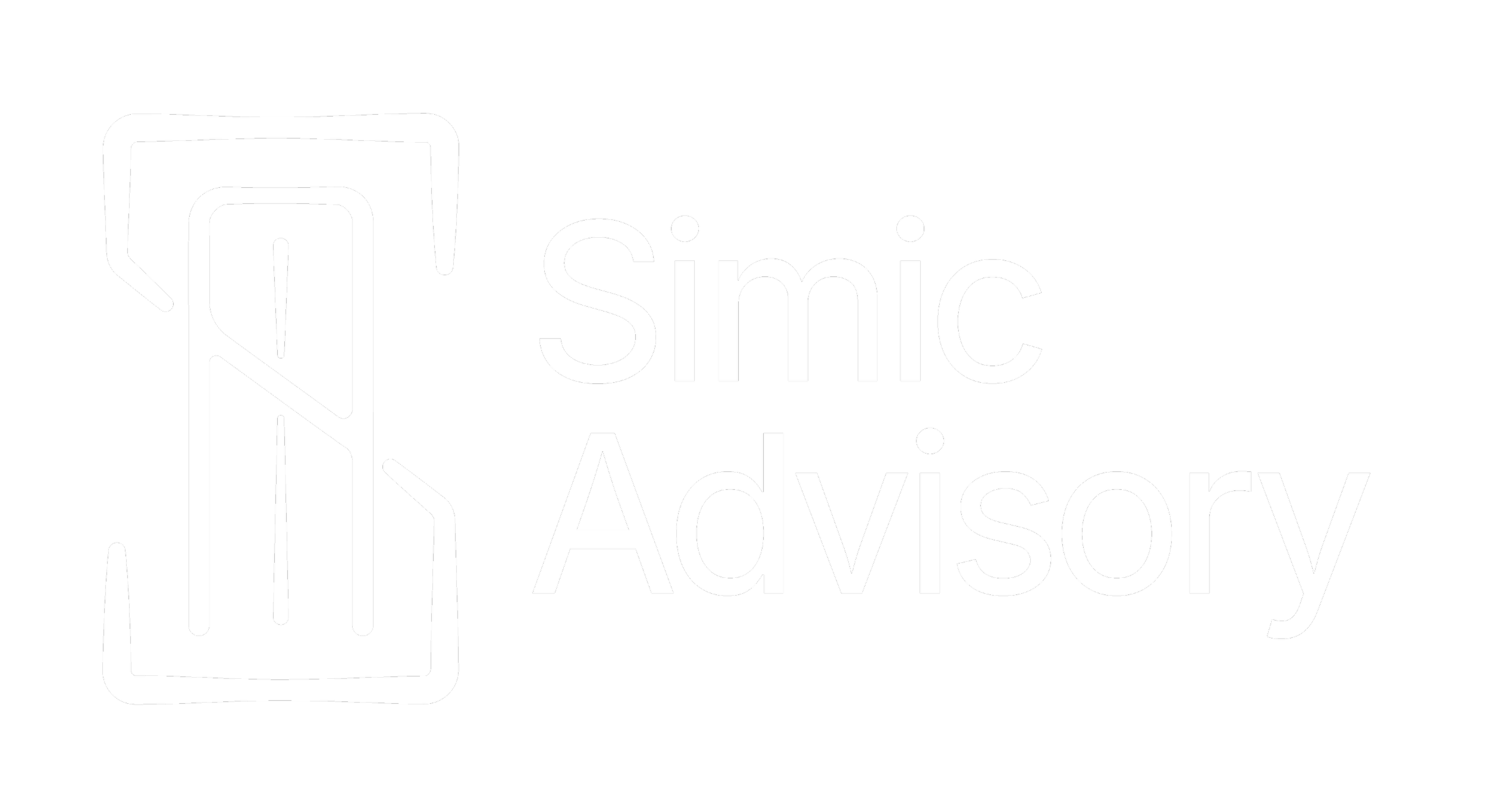 Black background with a white outline of a smartphone and the text 'SMMC Advisory'.