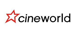 Cineworld logo featuring a red star and black text