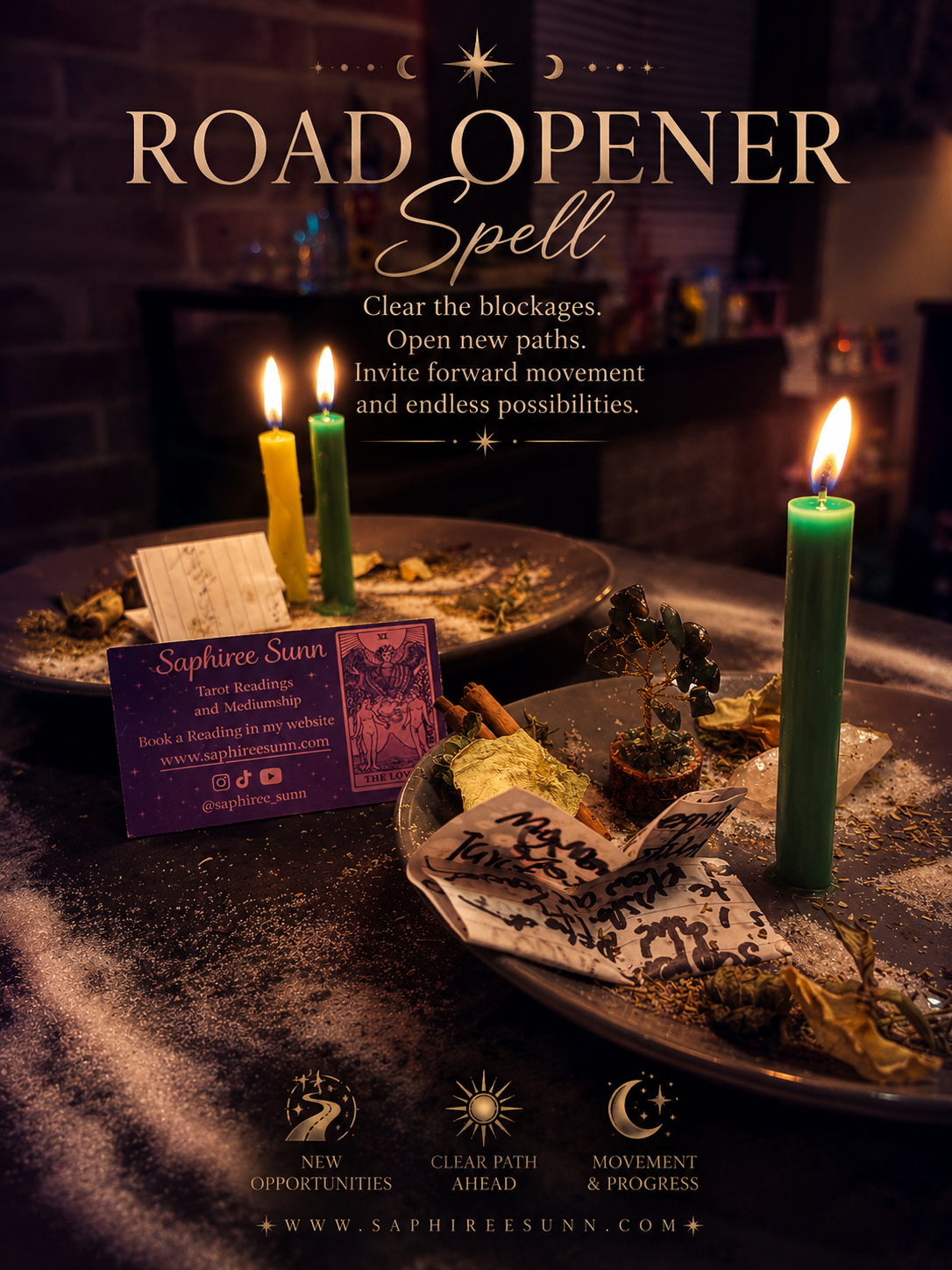 🕯️ Road Opener Spell (Crossroad Work)