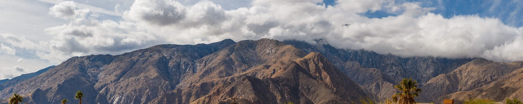 Panoramic of San Jacinto mountain