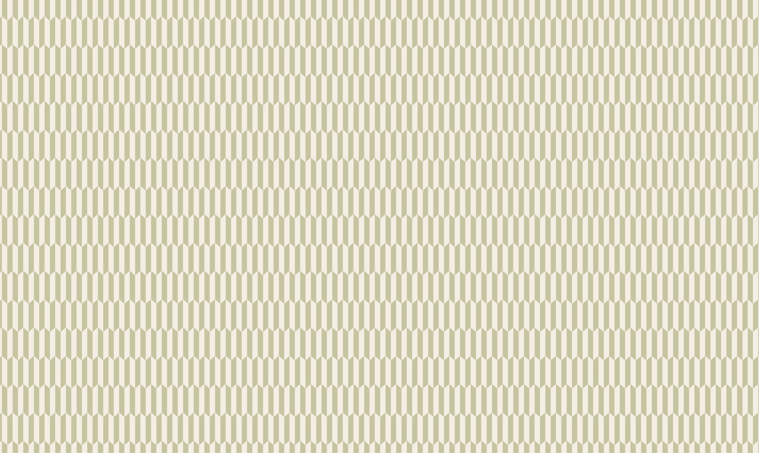 A patterned background with diagonal geometric shapes in shades of beige and light green.