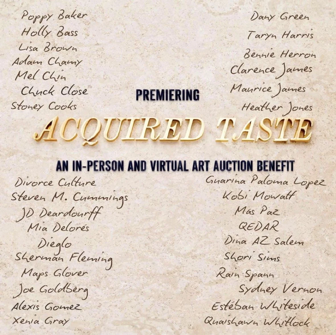 Revealing Featured Artists and Opening First Access for Acquired Taste