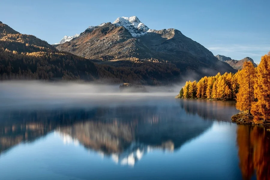 Fall in St. Moritz