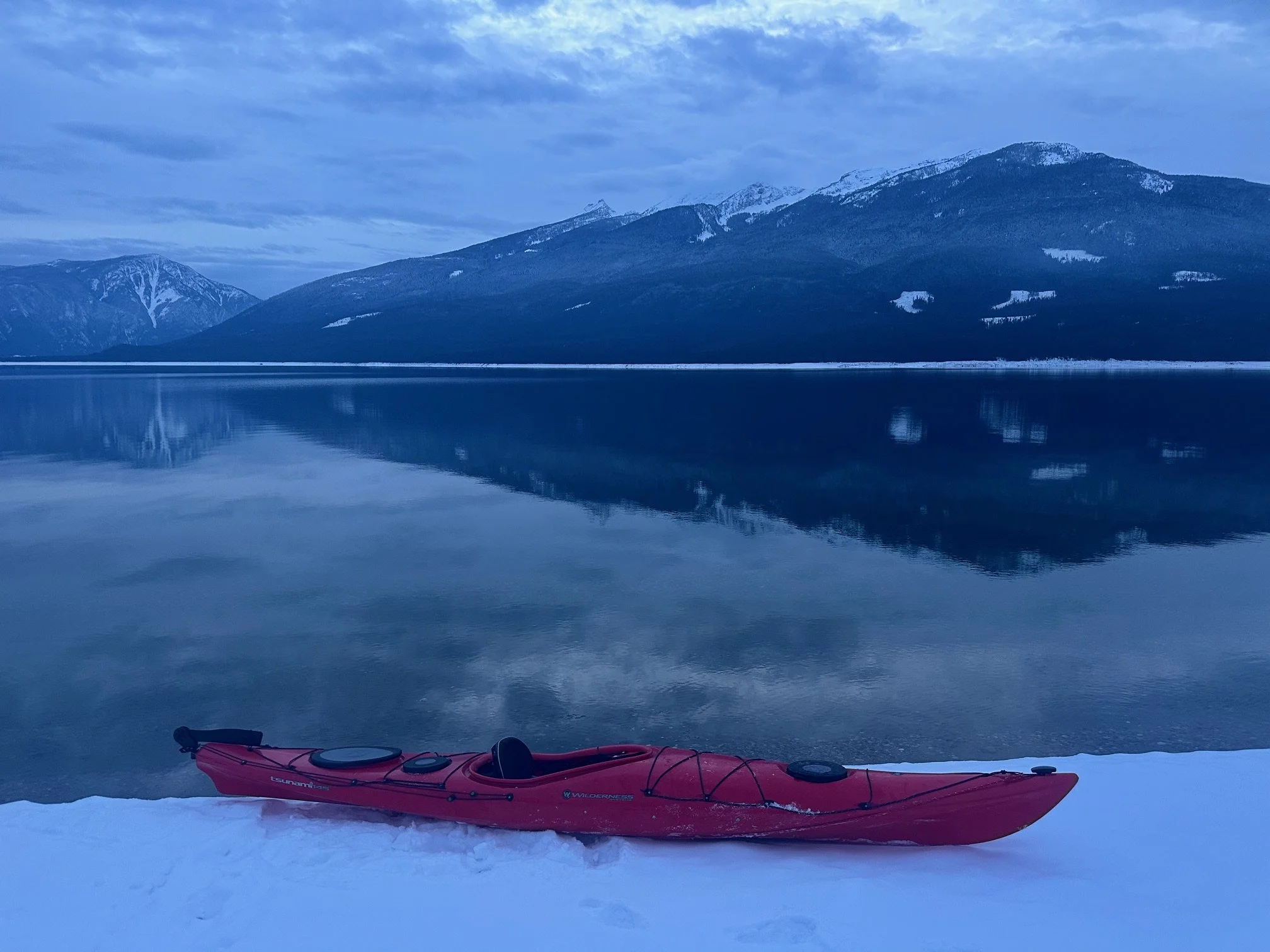 winter paddling