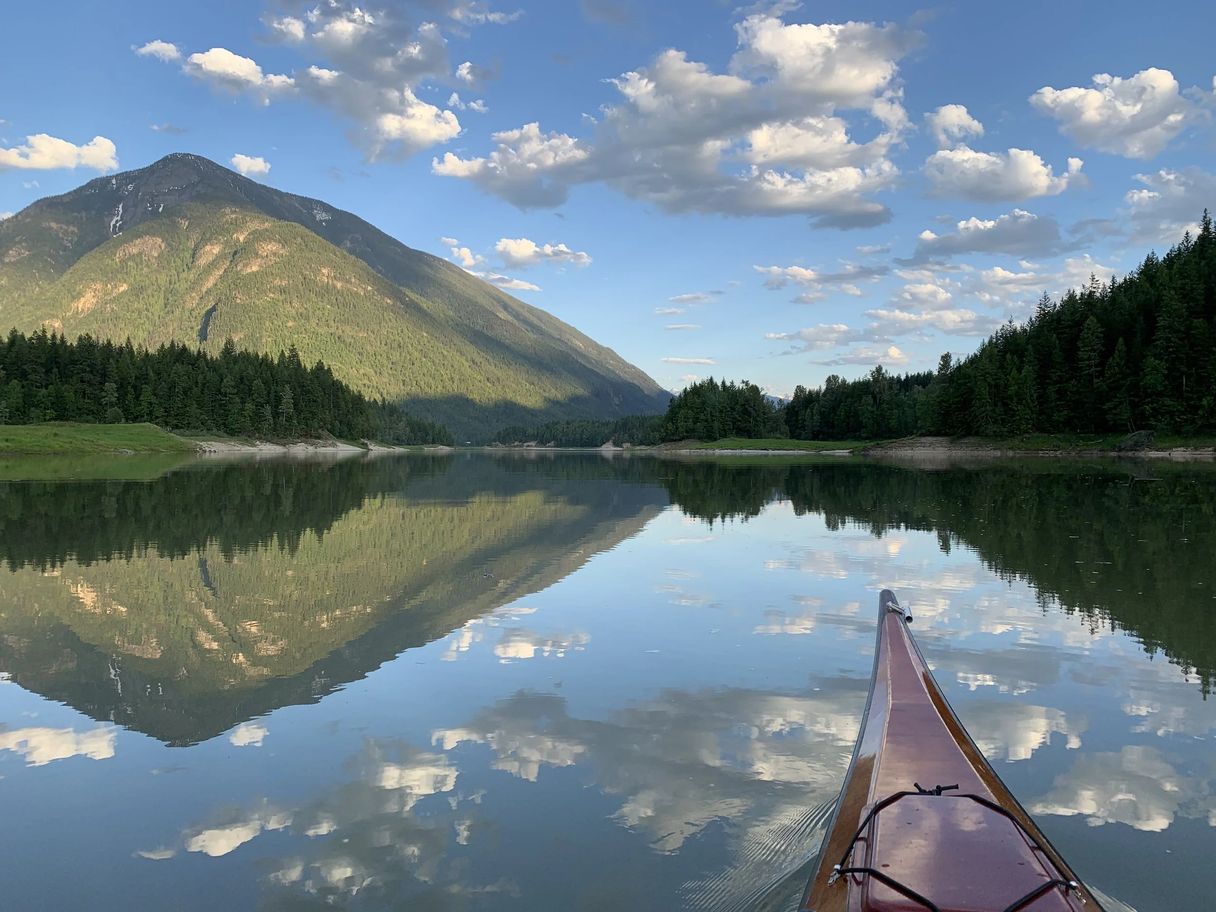 paddling on Mosquito Creek