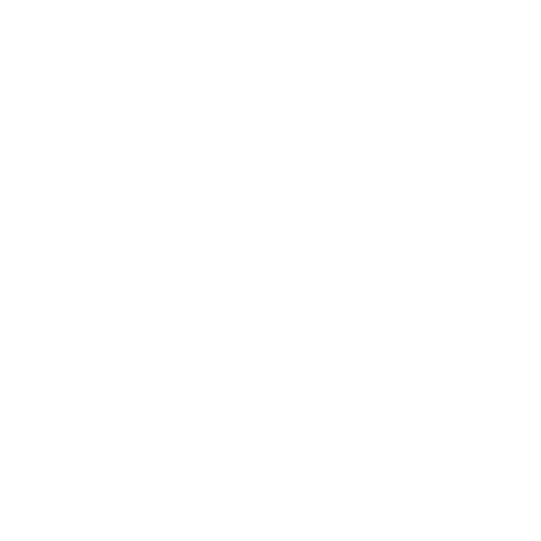 Icône de localisation avec un cercle et une épingle sur un fond noir.