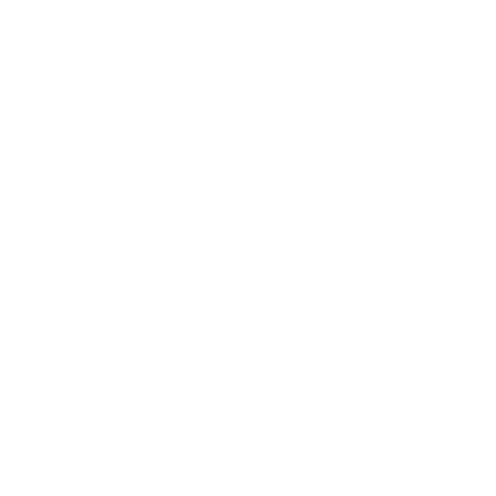 Icône blanche d'un calendrier sur un fond noir.
