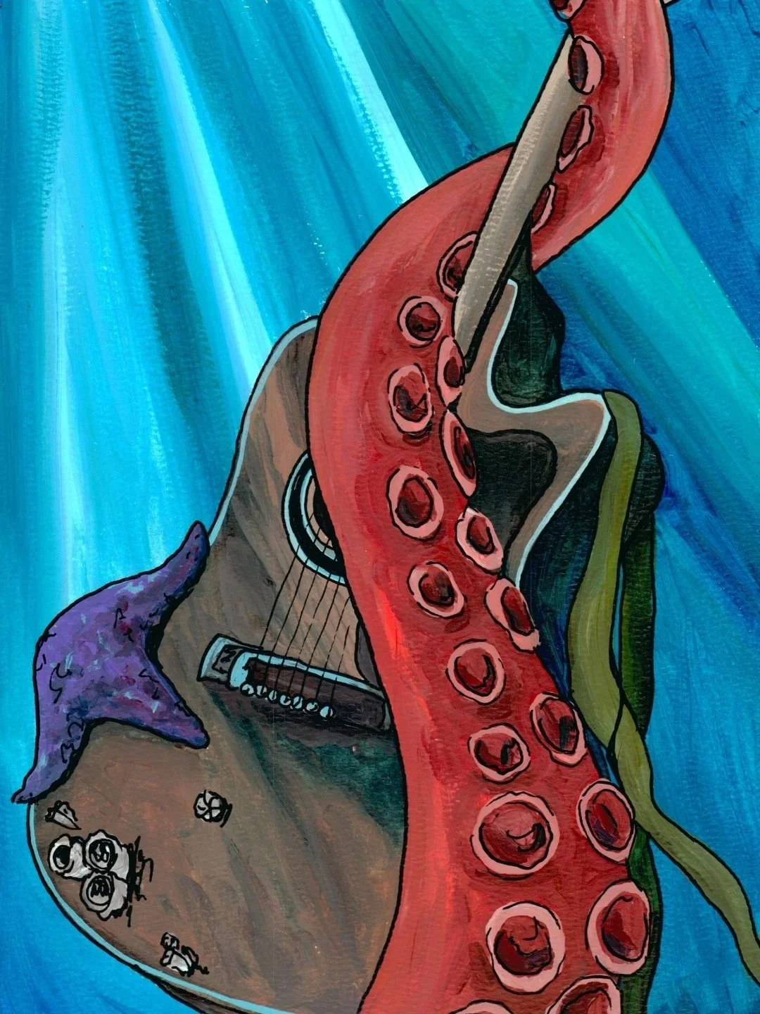 Guitar + Octopus