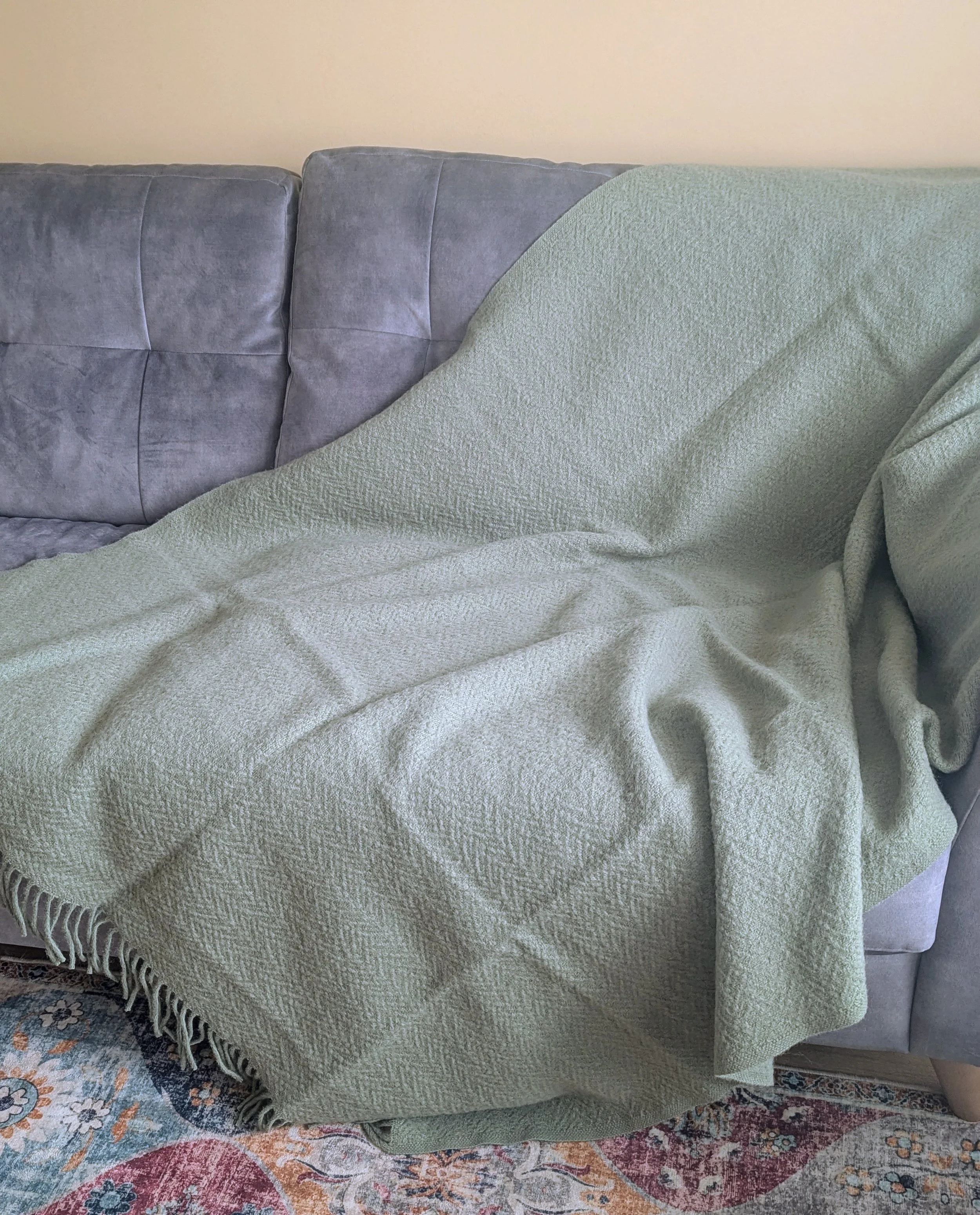 Moorland Pure New Wool Blanket