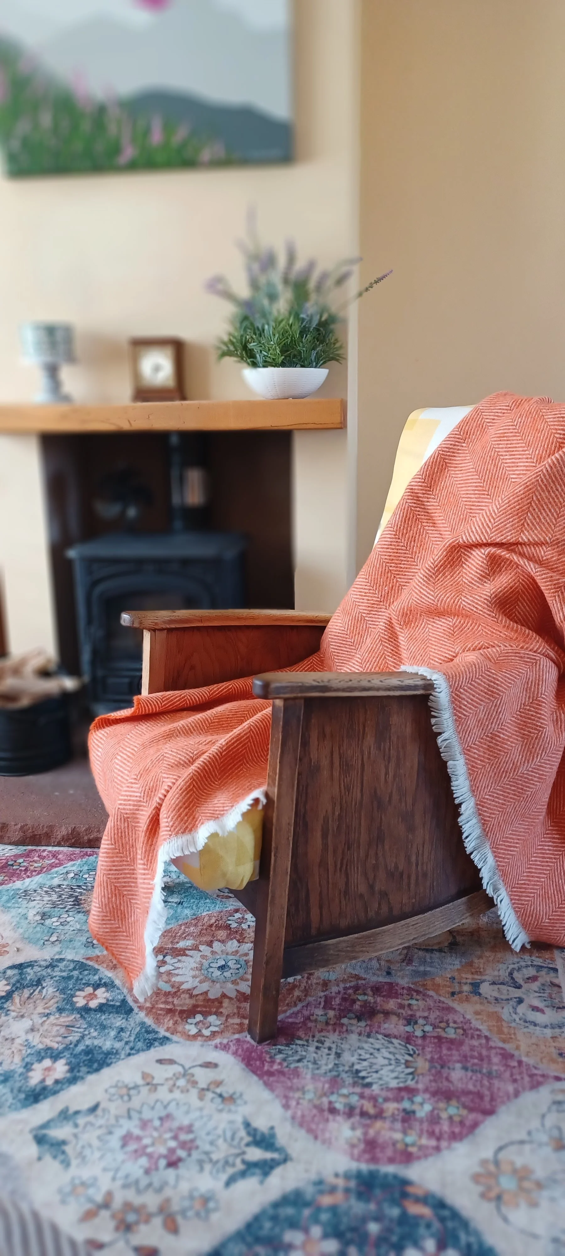 Chevron Wool Blanket