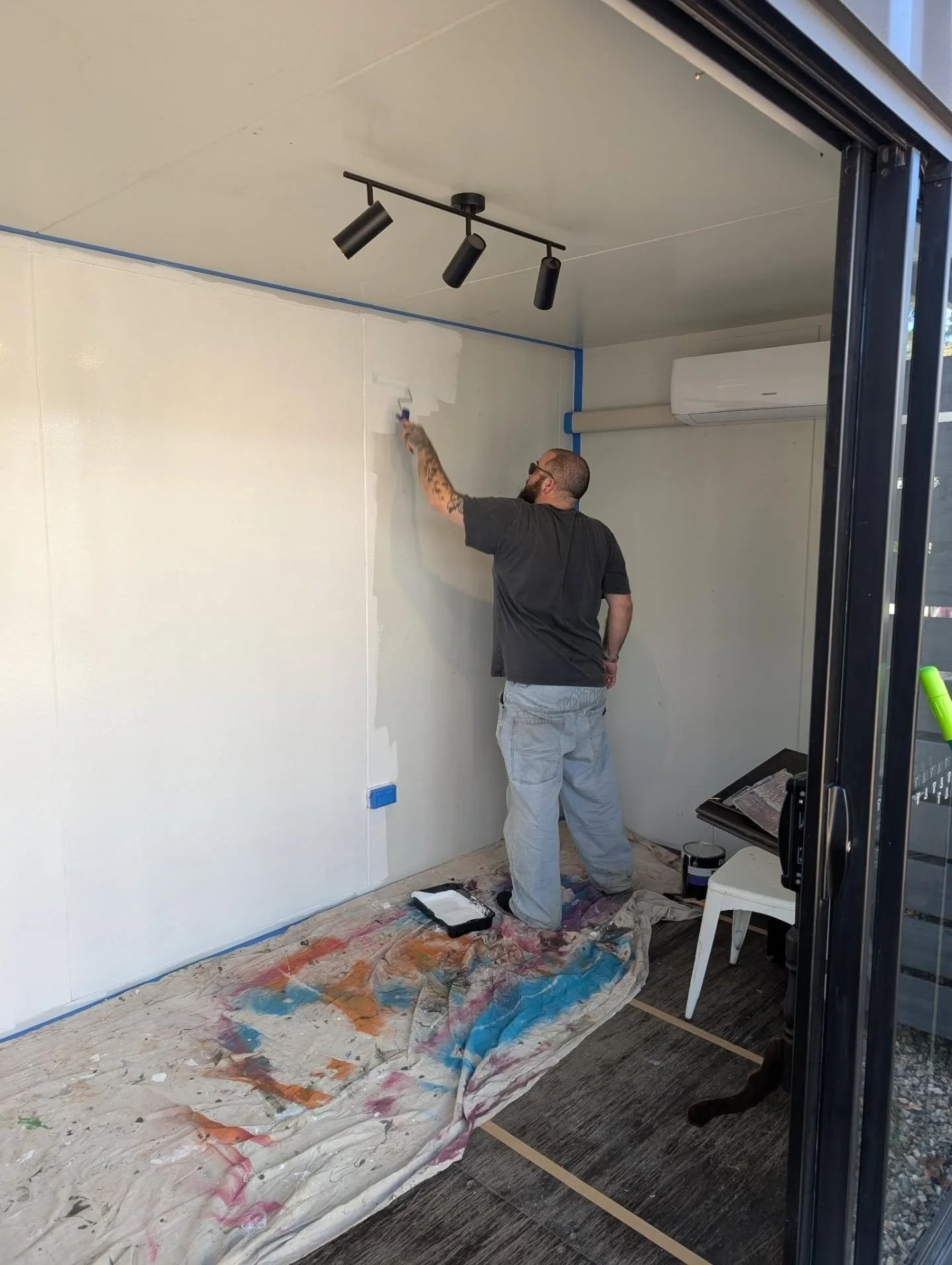Feeling excited, which is a really welcome feeling.  I am busy working on opening my first public studio space in over a decade, and I am feeling really blessed to be able to do so alongside such welcoming other creatives.  The little space that will