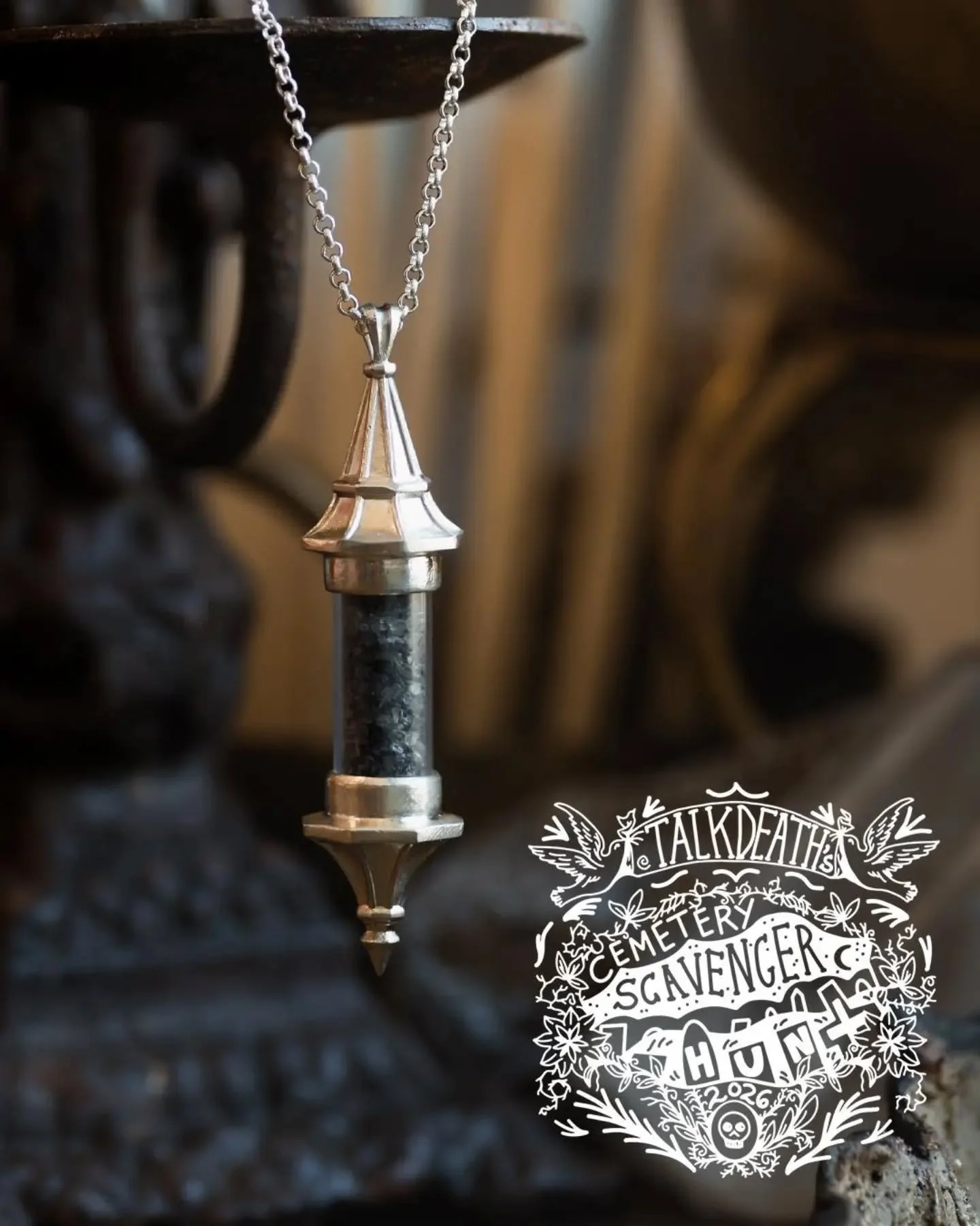 Very happy to have sent two of my Mini Gothic Lantern reliquaries over to @talkdeathdaily as prizes for their 2026 Cemetery Scavenger Hunt.

I&rsquo;ve always loved the way TalkDeath creates space for curiosity around death, mourning, cemeteries and 