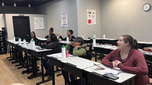 Financial Literacy class in session