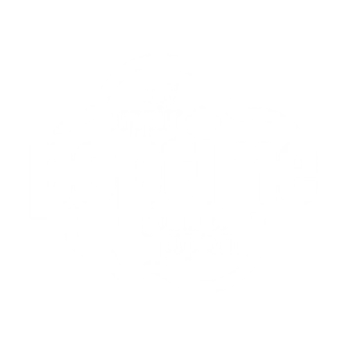 Graphic with the words "Stay poppin'" and "gourmet popcorn" surrounding the large, bold word "popcorn" on a black background.