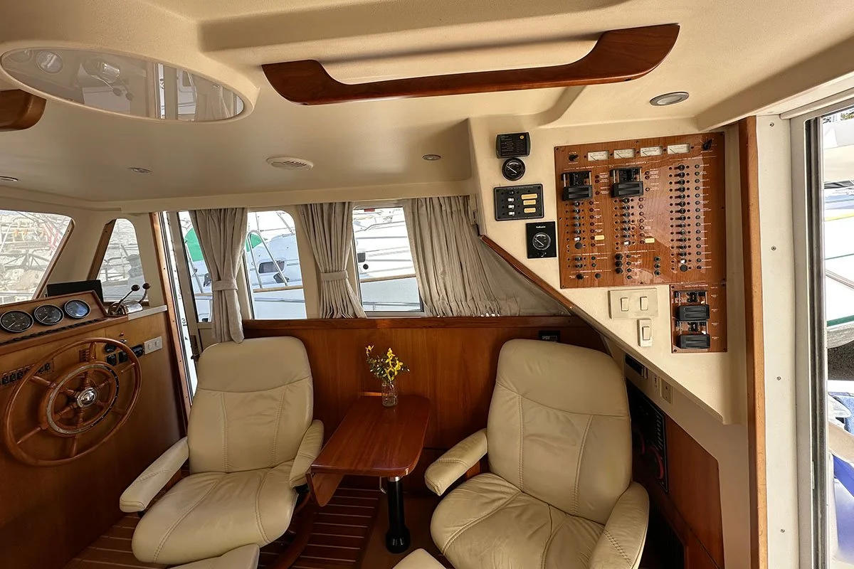 Starboard View of Main Electrical Panel