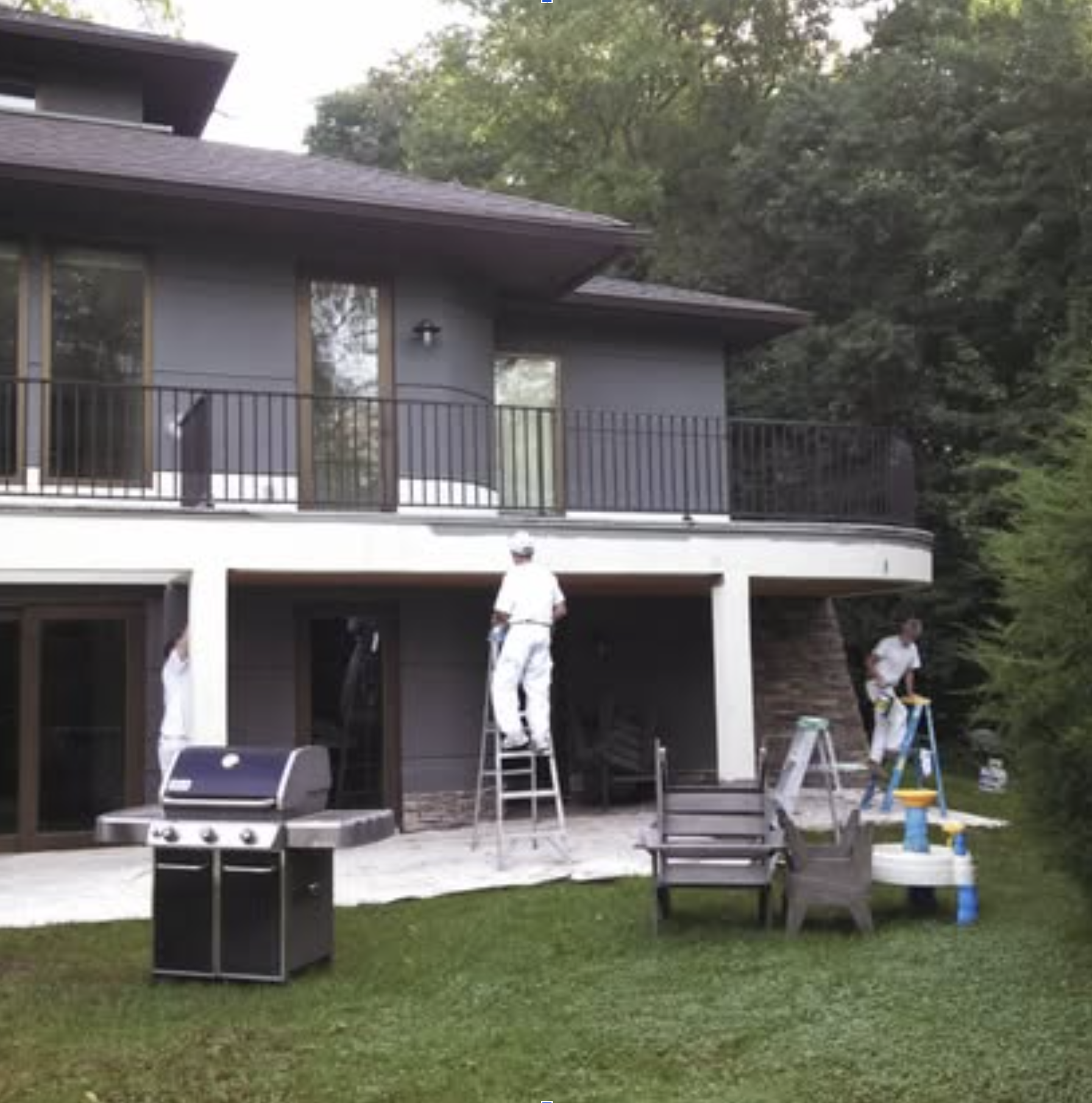 Water damaged area needed to match existing structure