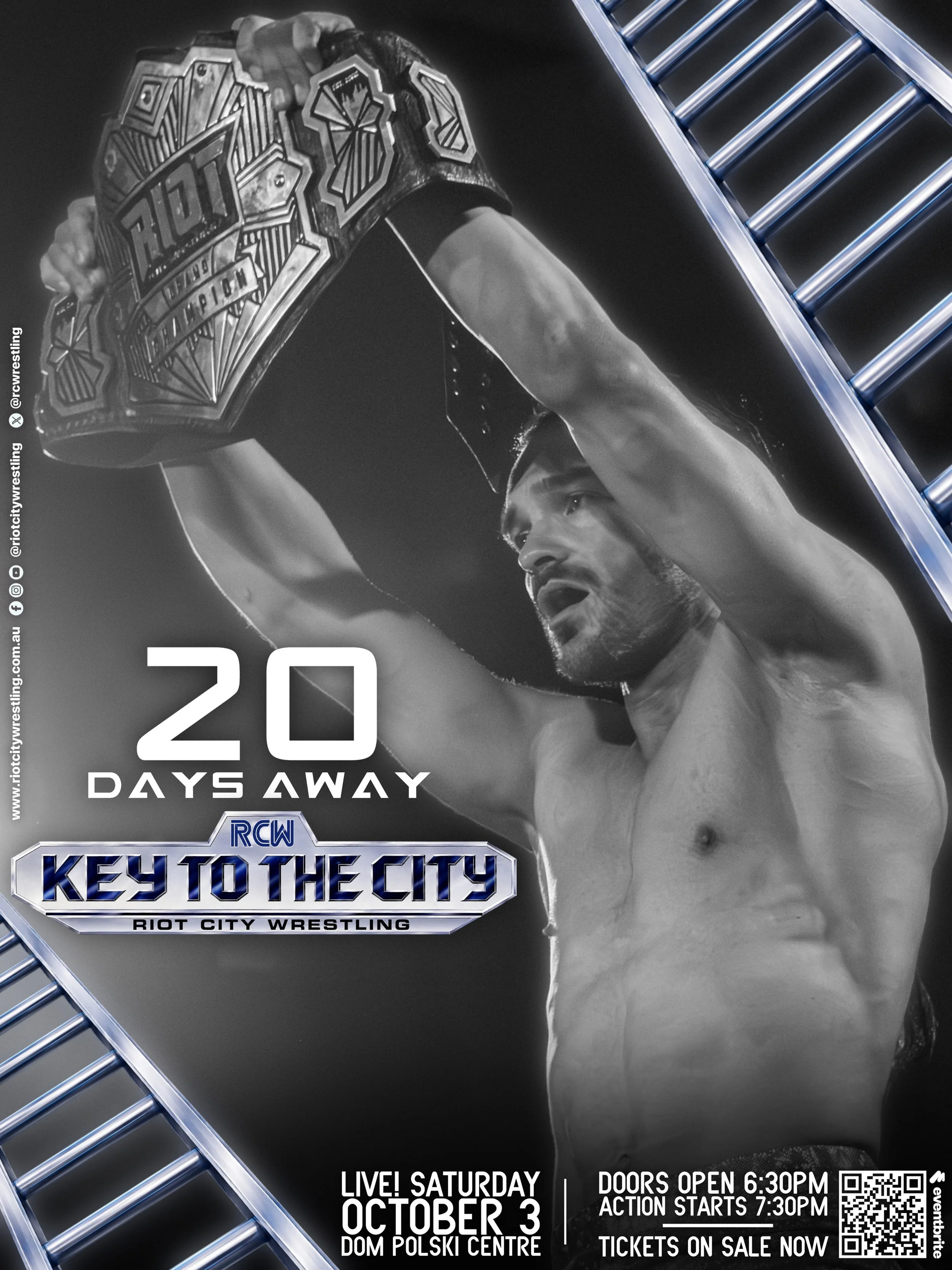 One that&rsquo;s HARD to miss!

#RCWKTTC
🎫Tickets on sale NOW at @eventbrite 
🔗 Link in page bio

FRONT ROW SEATING EXHAUSTED | GENERAL ADMISSION SELLING FAST

🗓️ Saturday October 3rd
📍230 Angas St, Adelaide SA 5000
⏰ Doors open 6:30pm | Action s