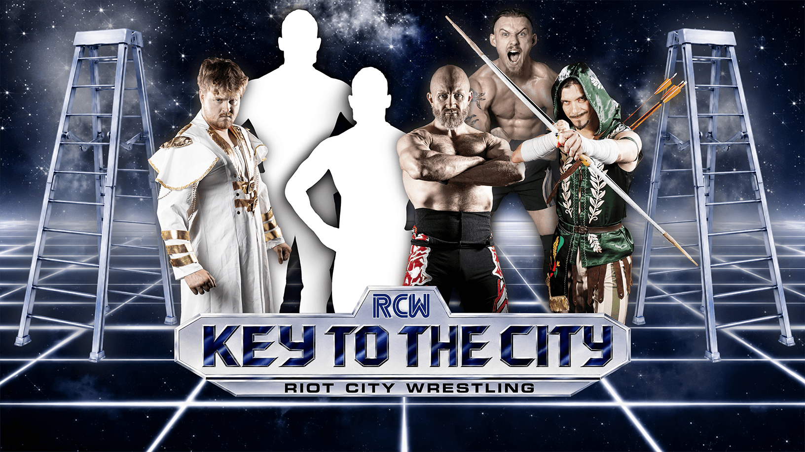 Riccardo Enters the Key to the City Ladder Match