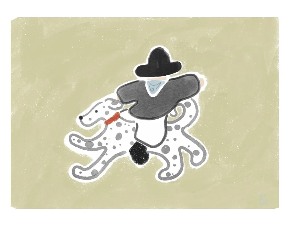 Digital print "Hats down" collection, for the ride