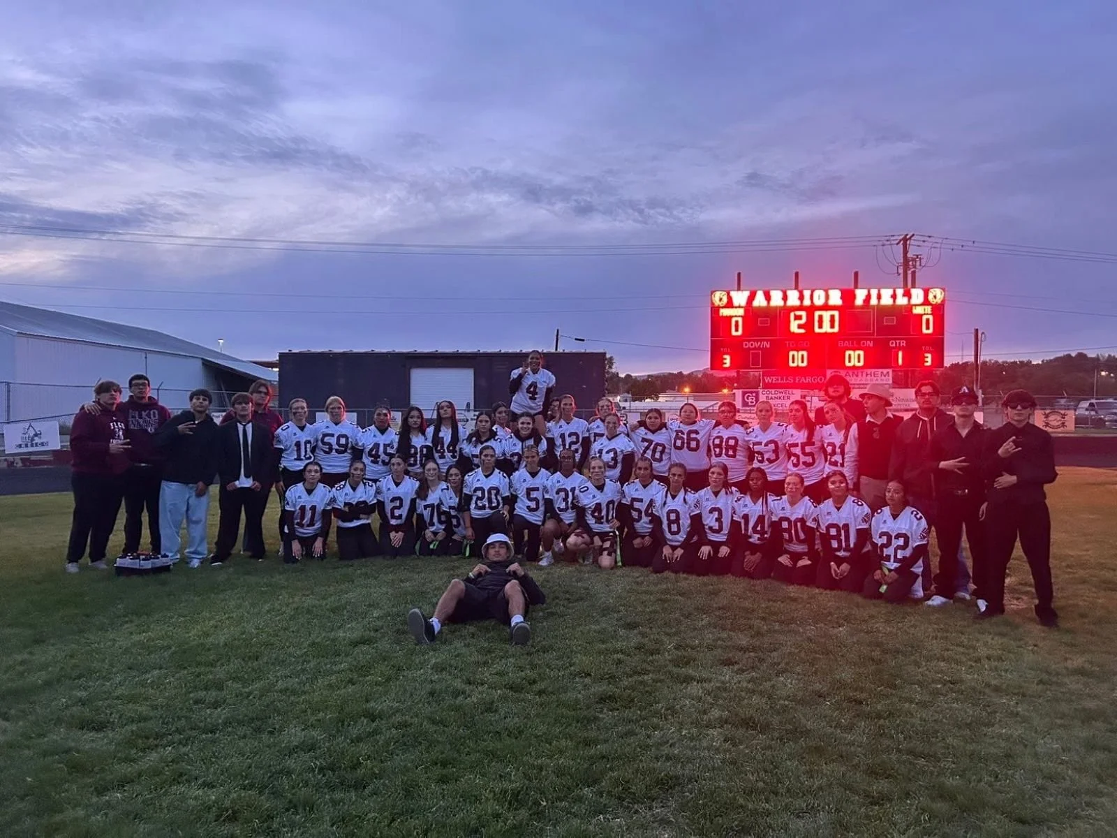 Powder Puff Football Game Team EHS.jpg