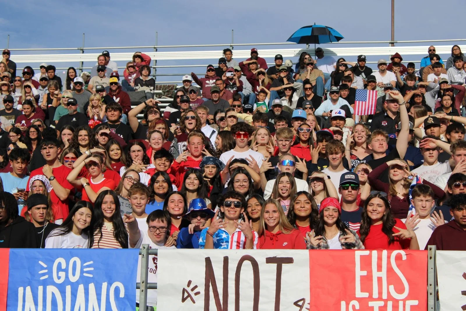 Student Section at EHS Football Game