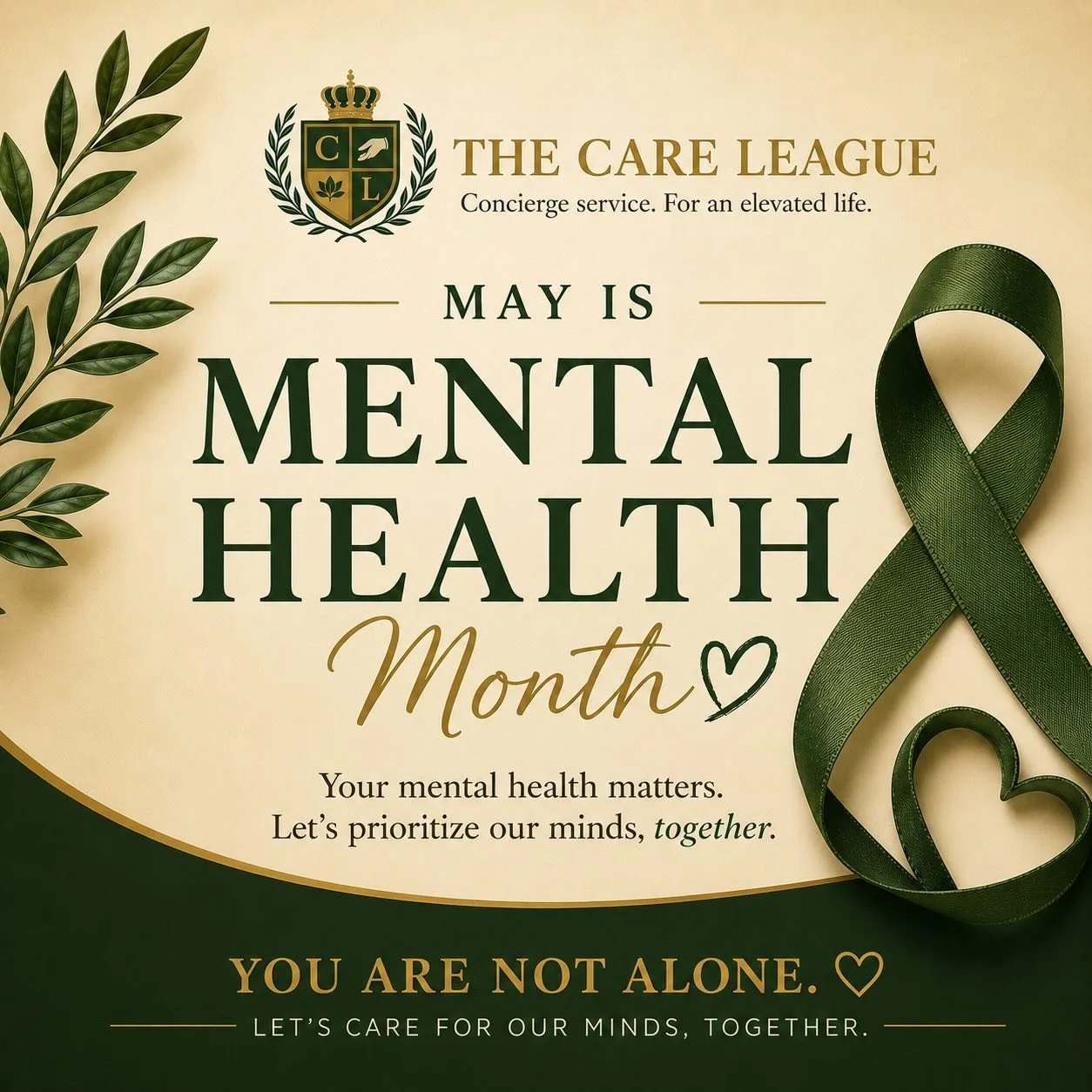 Mental health is just as important as physical health. 🌿

This Mental Health Awareness Month, we&rsquo;re reminding our community that taking care of your mind is a part of taking care of your overall wellness. Whether you&rsquo;re an athlete, execu