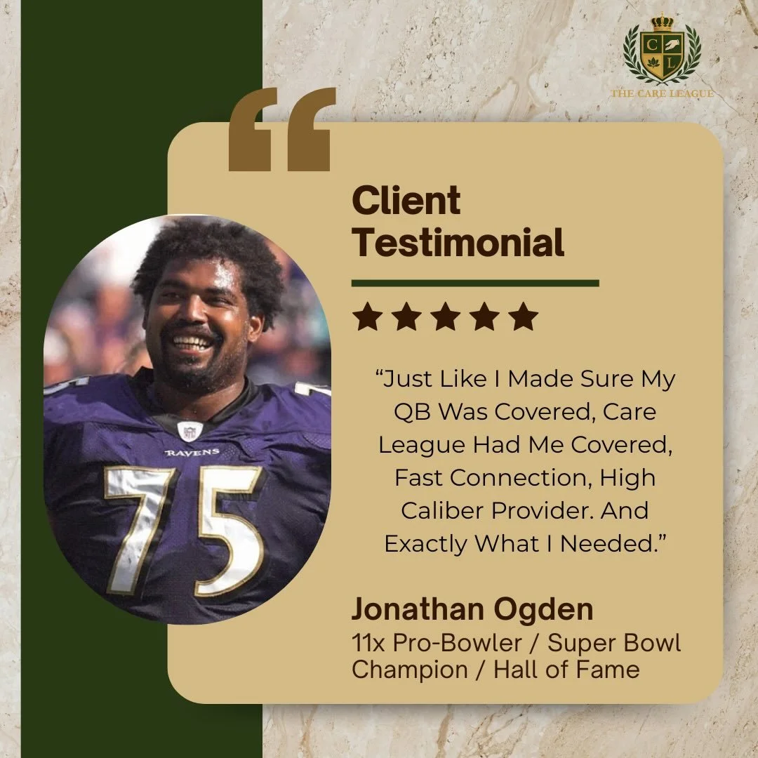 Trust is earned. Results speak for themselves. ⭐⭐⭐⭐⭐
We&rsquo;re honored to help elite athletes, executives, and families connect with the right resources when they need them most.

Your wellness. Your support. Your concierge.
#TheCareLeague #Wellnes