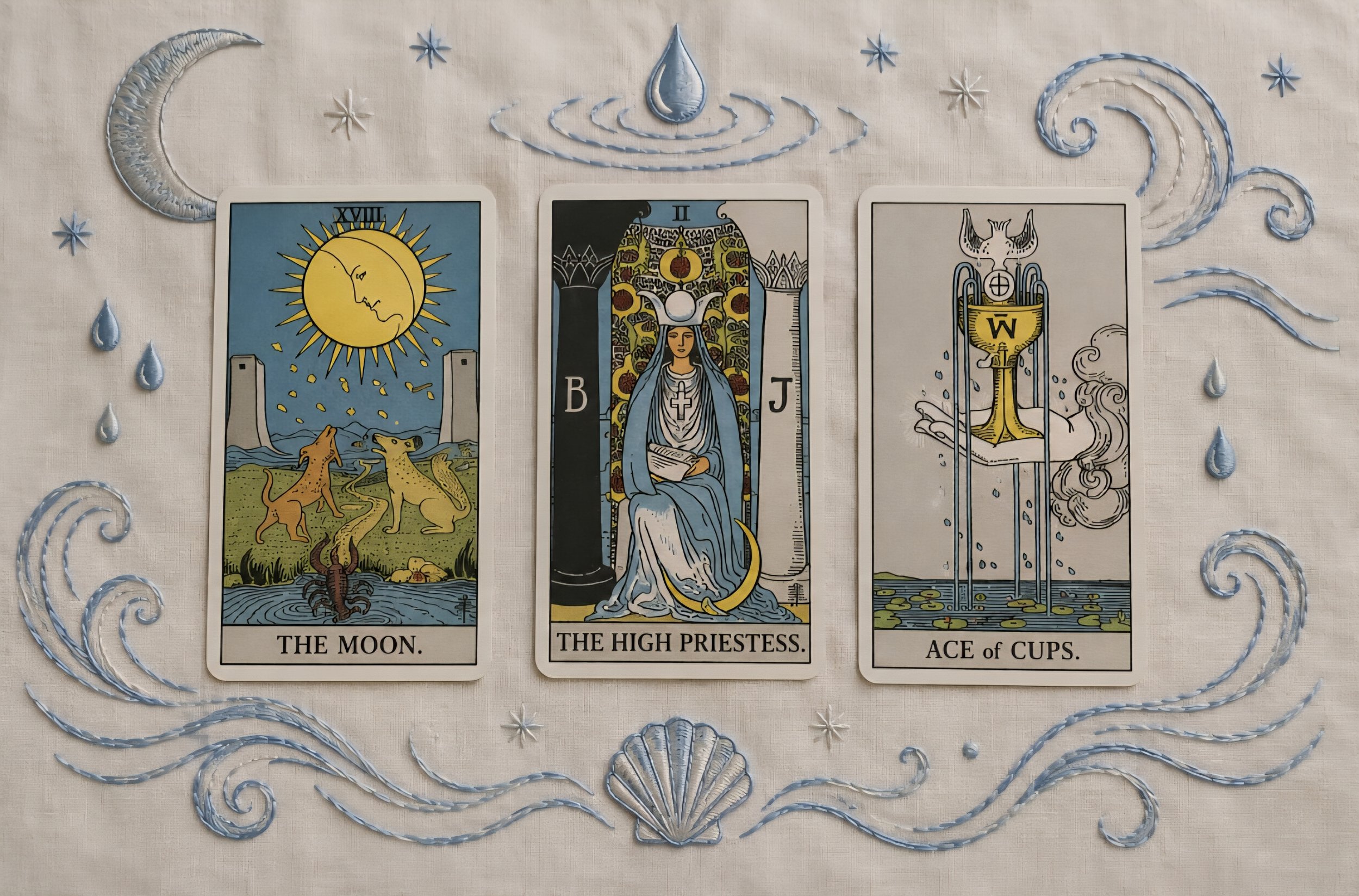 10 Tarot + 2 Oracle Cards, Discreet Reading